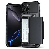 Buy RFID Blocking Wallet Case for iPhone with Kickstand, Military Drop Protection, 4-5 Card Holder & Privacy Screen Protector, All-in-1 Design, Alejandro at Caseles-iPhone 17 Pro Max, Style-1