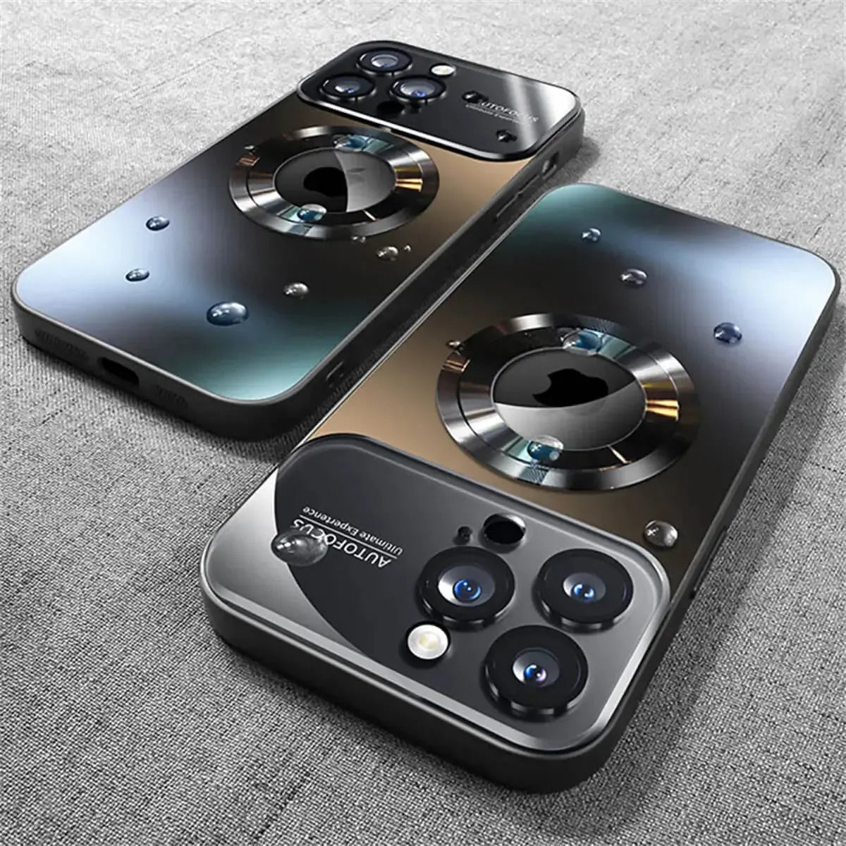 Buy Titanium Metallic Color Magnetic Case for iPhone Case for Magsafe Wireless Charging Case,Hayden at Caseles-iPhone 16 Pro Max, Black