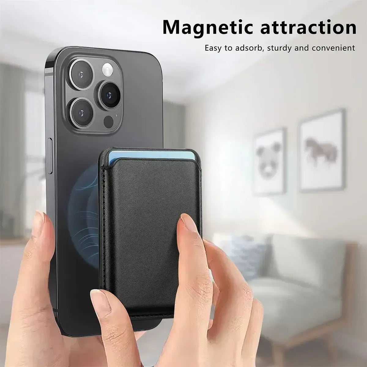 MAGNETIC CARD HOLDER