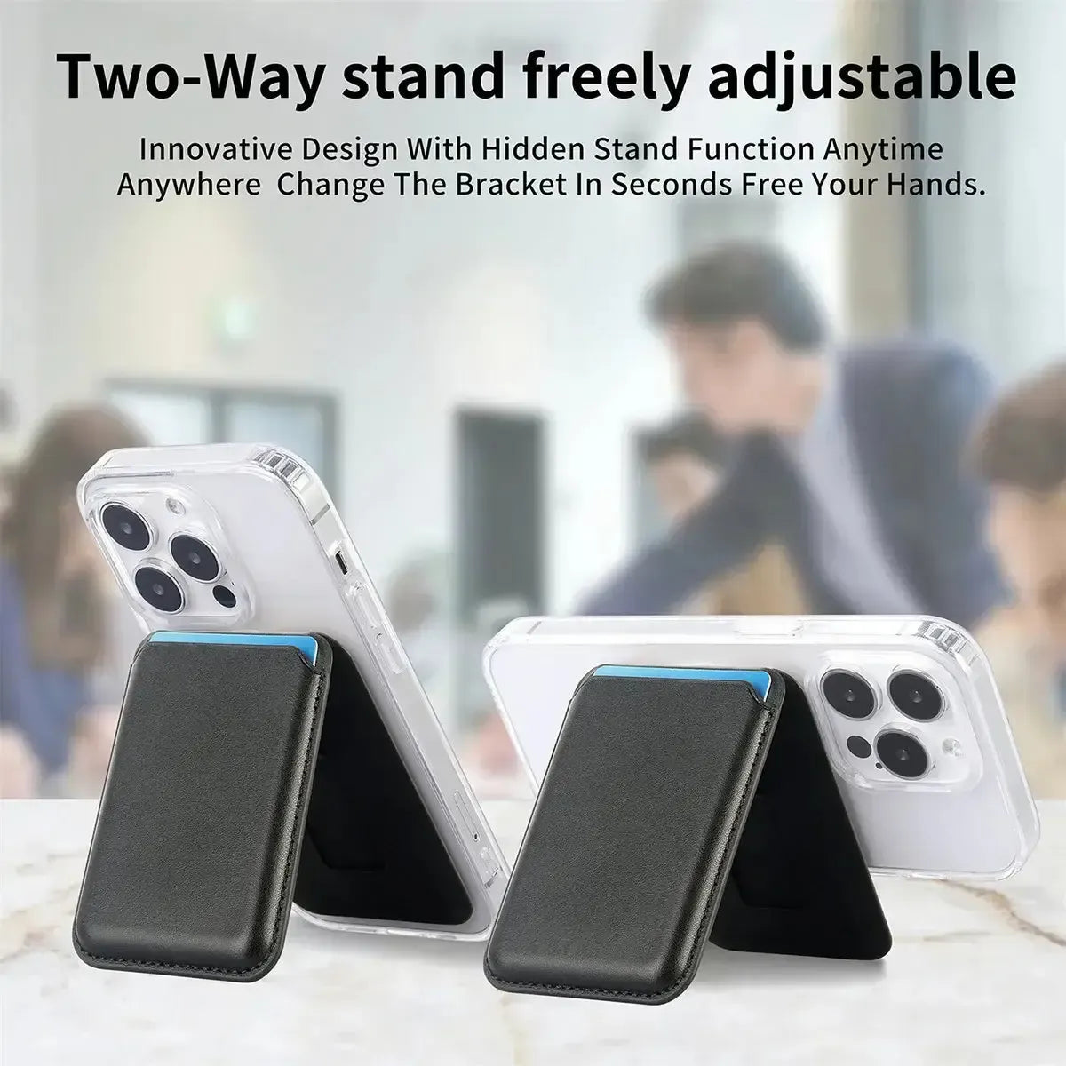 MAGNETIC CARD HOLDER