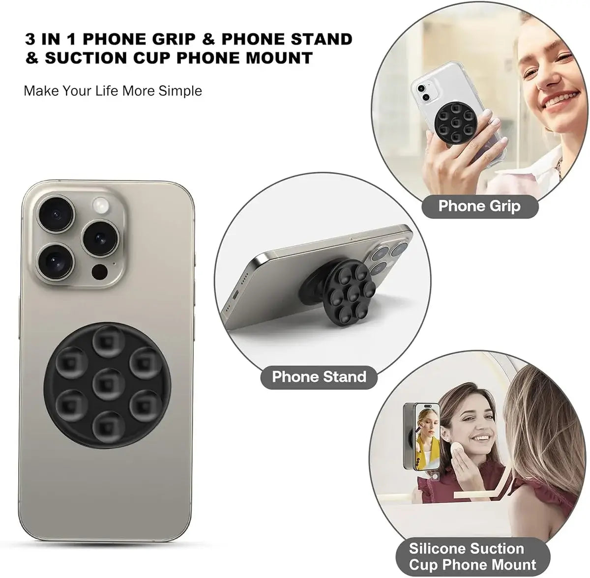 MAGNETIC SUCK-UP GRIP & MOUNT