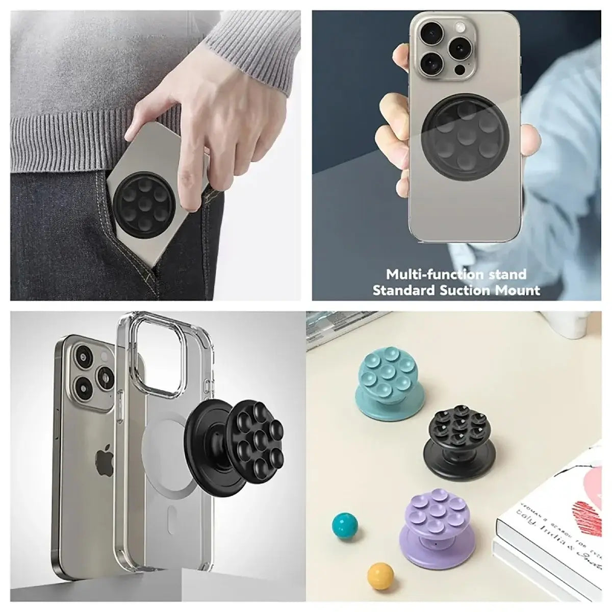 MAGNETIC SUCK-UP GRIP & MOUNT