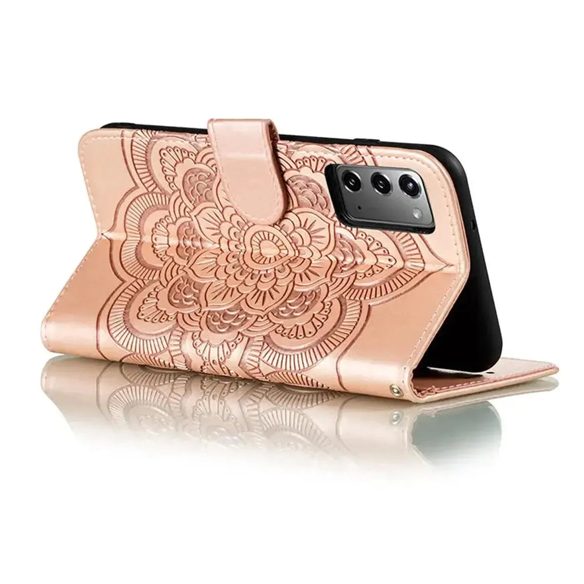 Buy Madeline Folio Wallet Phone Case, Premium Leather, Credit Card Holder, Flip Kickstand Shockproof Case,Madeline at Caseles-Samsung Galaxy S25 Ultra, Coffee