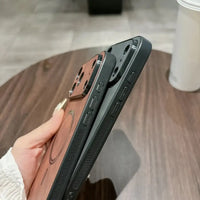 Buy Caseles MagSafe-compatible Ultra-Soft Nappa Leather with SnapLock Technology,Nappa at Caseles-iPhone 17 Pro Max, Brown