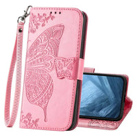Buy Wallet Case for Google Pixel, Leather Flip Cover with Card Slots, Wrist Strap, Butterfly Embossed Design, Stand Feature for Women - Piper at Caseles-Google Pixel 10 Pro XL, Black